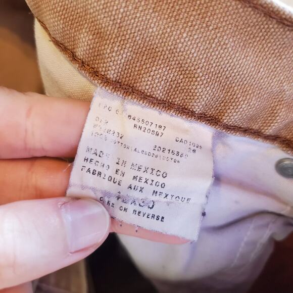 Dickies Khaki Tan Distressed Relaxed Fit Pants Size 42x30 - Picture 12 of 12